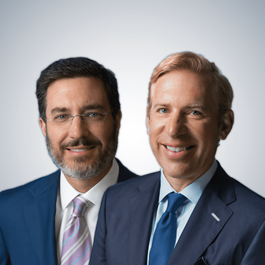 Square photo of brian and vuk