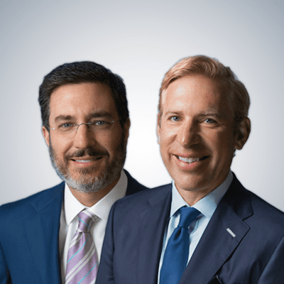 Square photo of brian and vuk