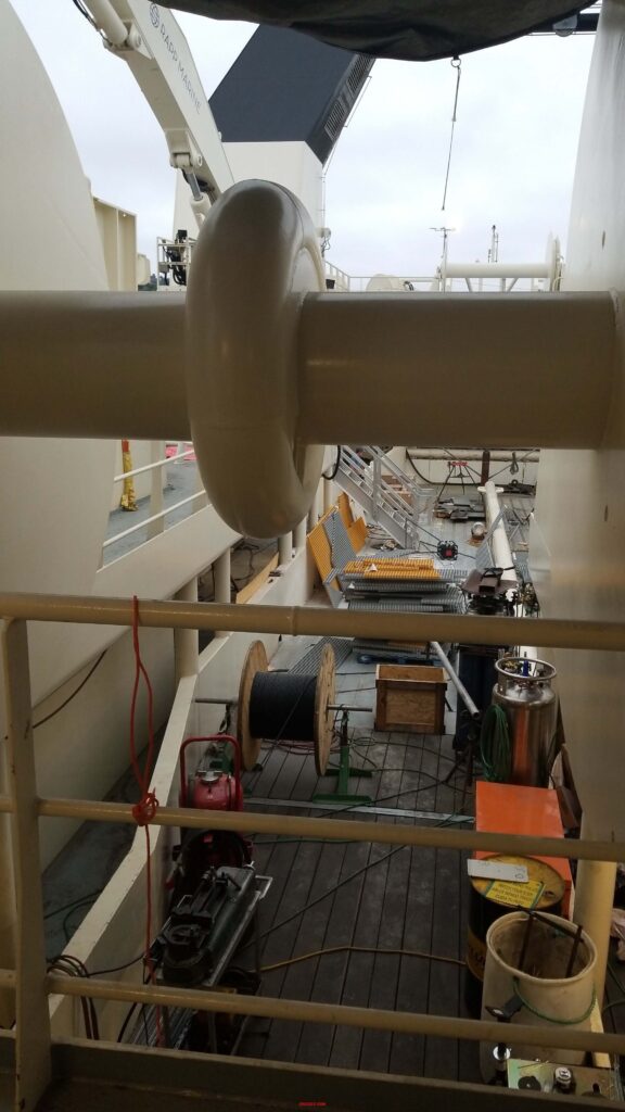 Deck and equipment location photographed for Jose O.’s FT North Star case.
